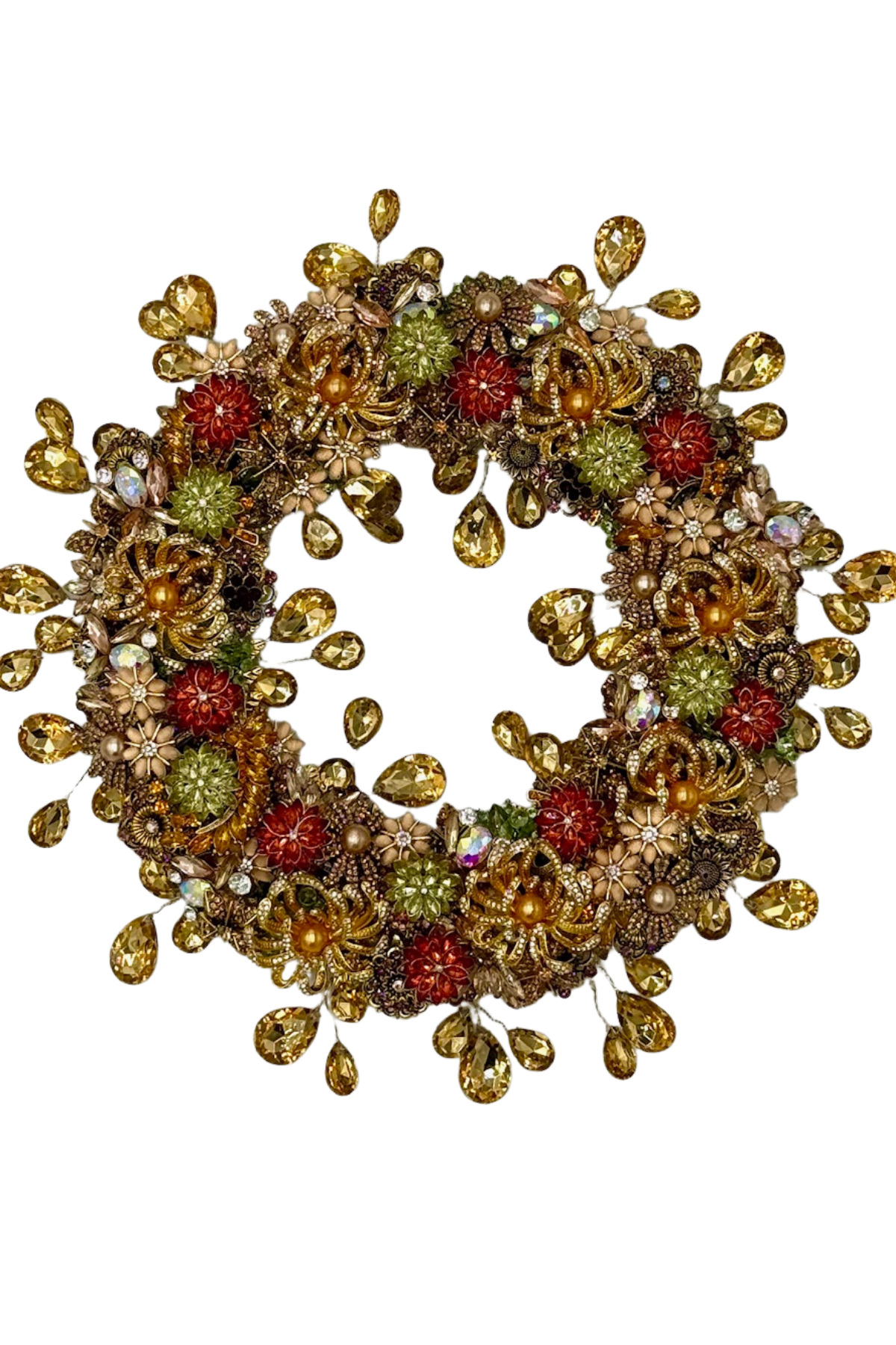 Amber Aura Wreath
