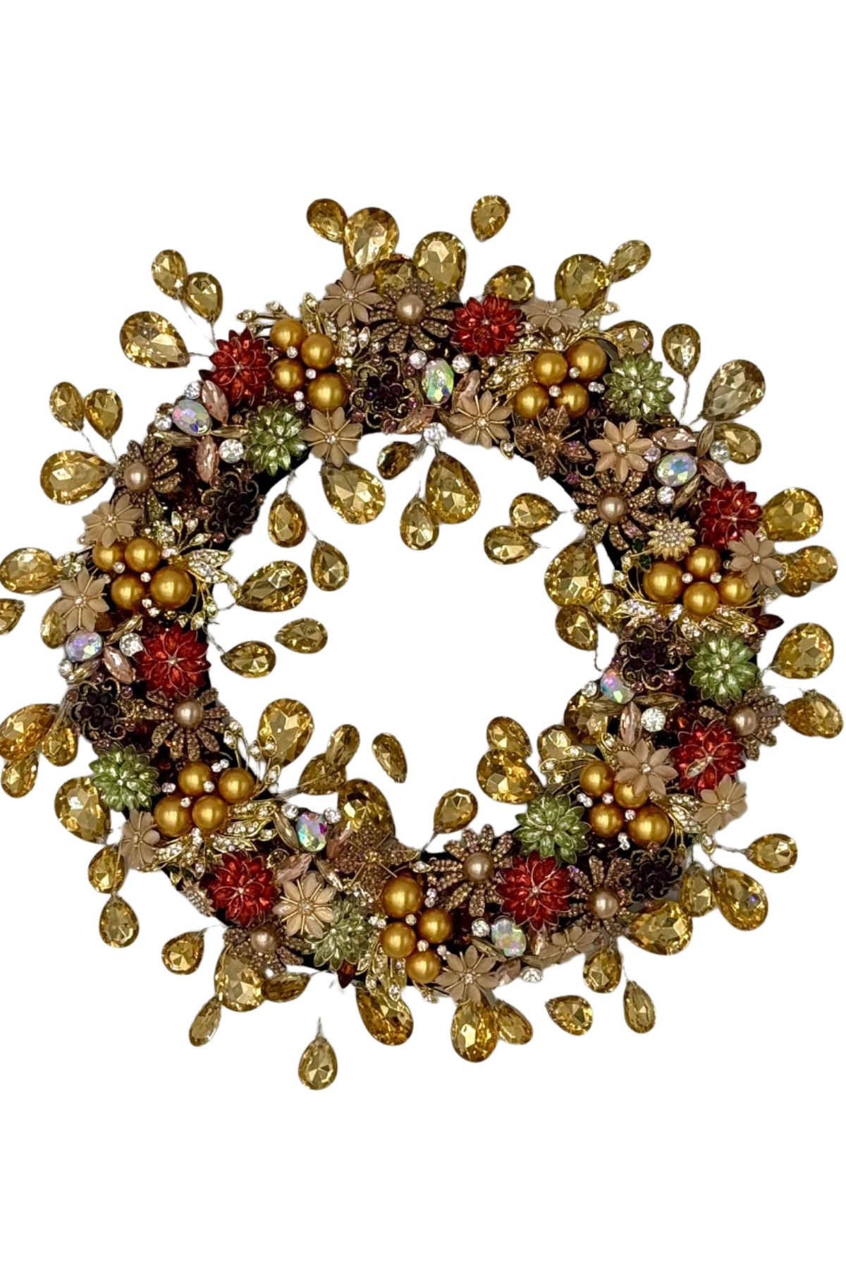 Amber Aura Wreath