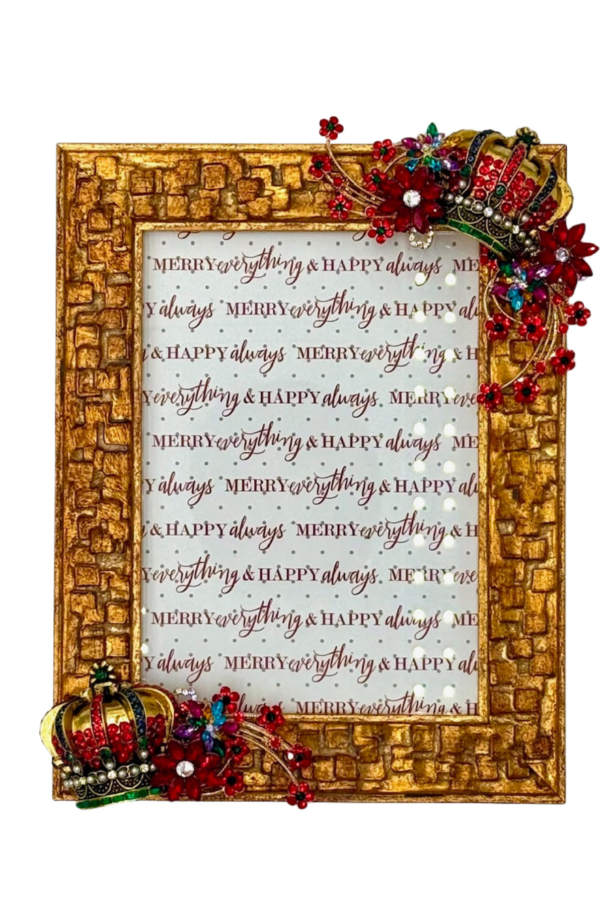 Broken Squares with Crown Frame