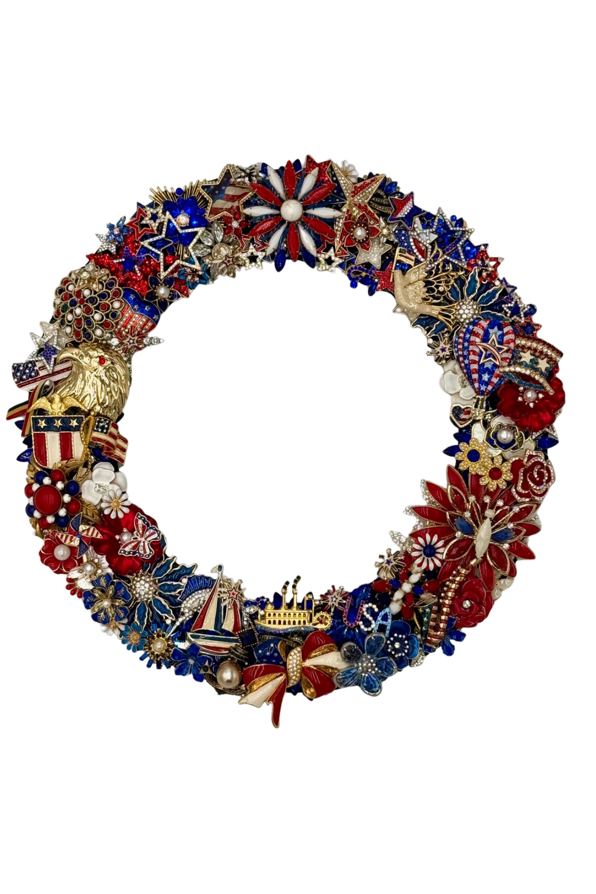 God Bless America Wreath