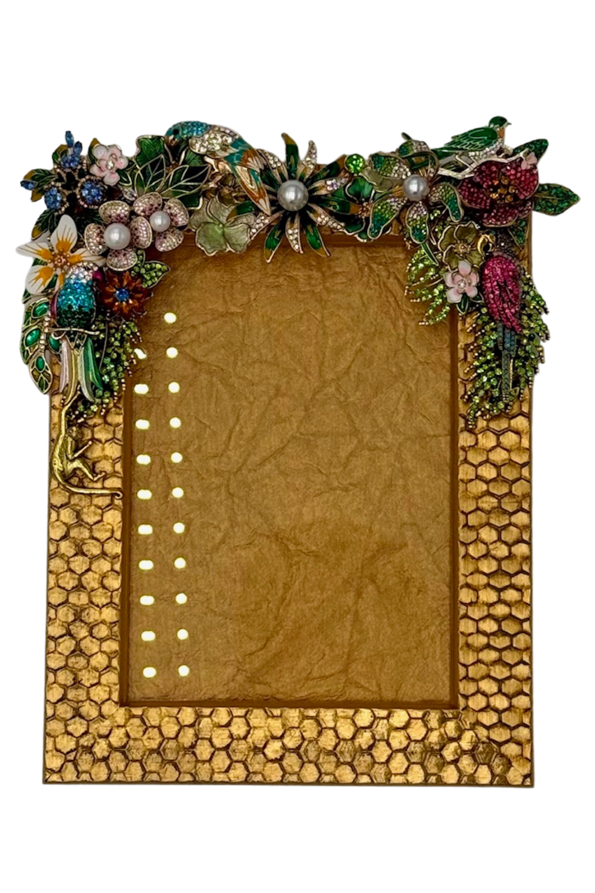 Gold Honeycomb Frames