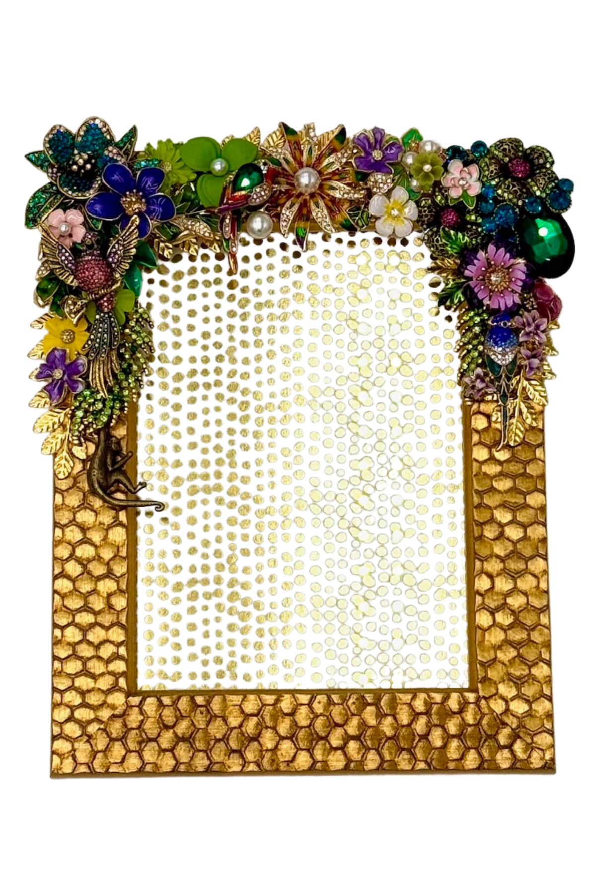 Gold Honeycomb Frames