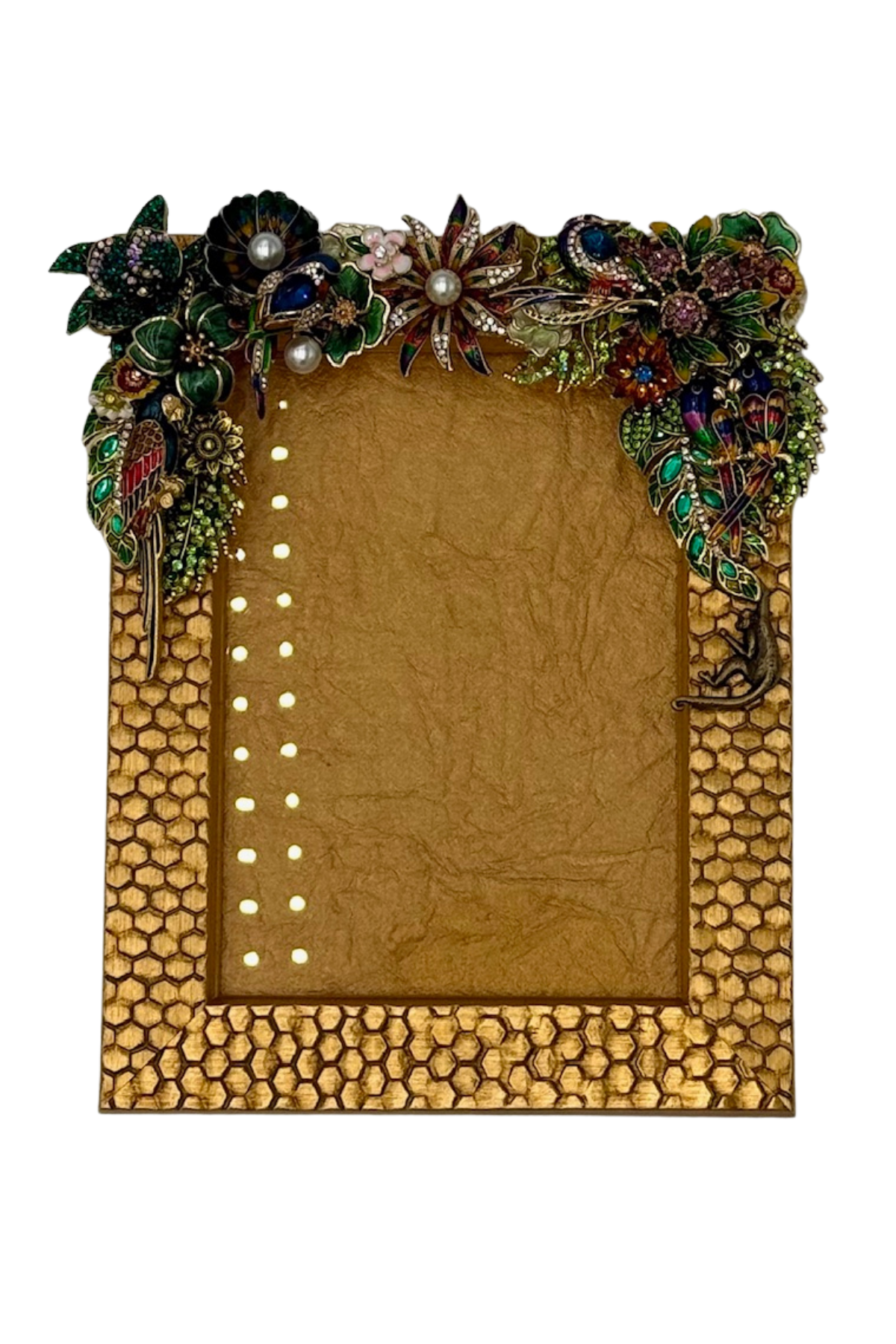Gold Honeycomb Frames