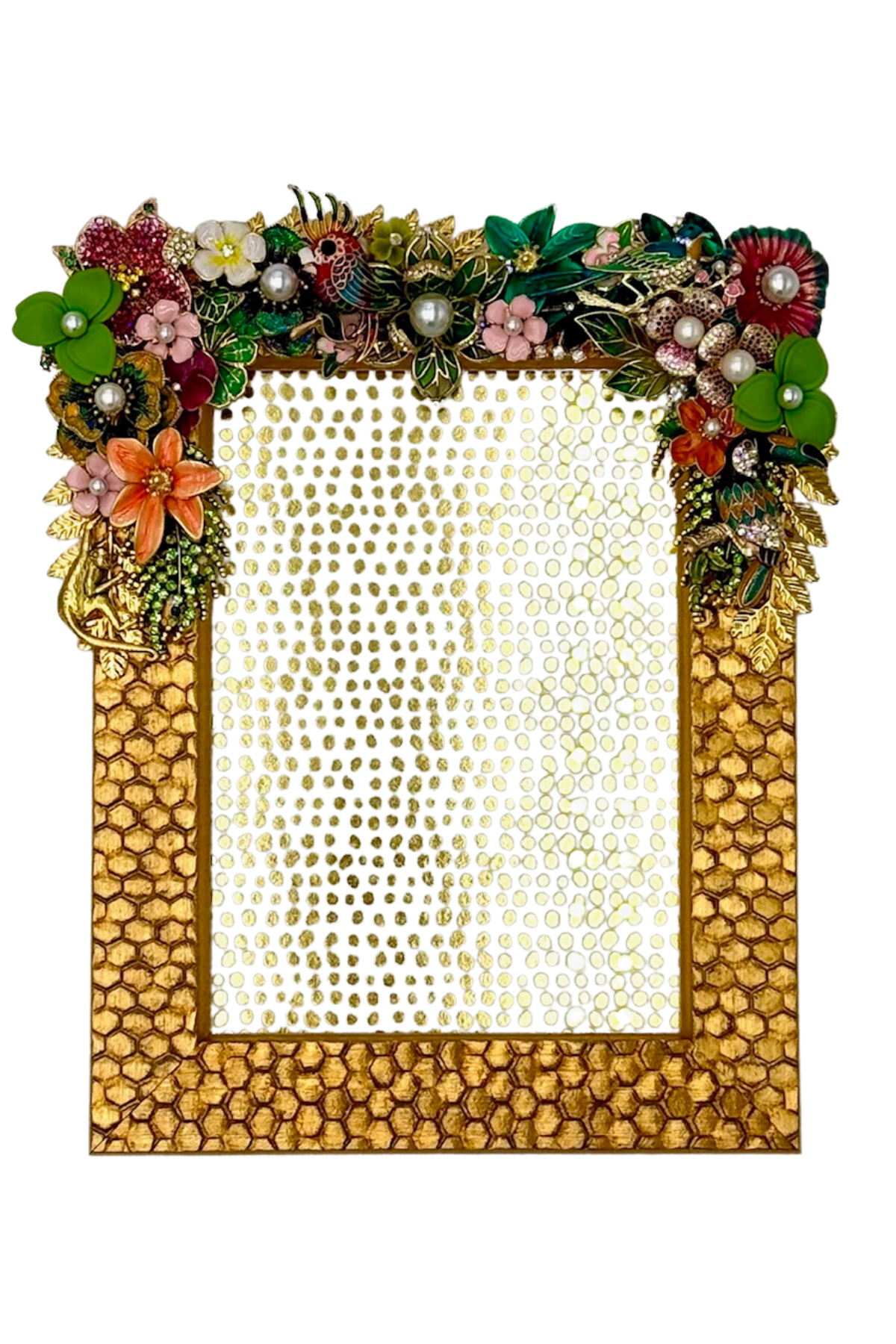 Gold Honeycomb Frames