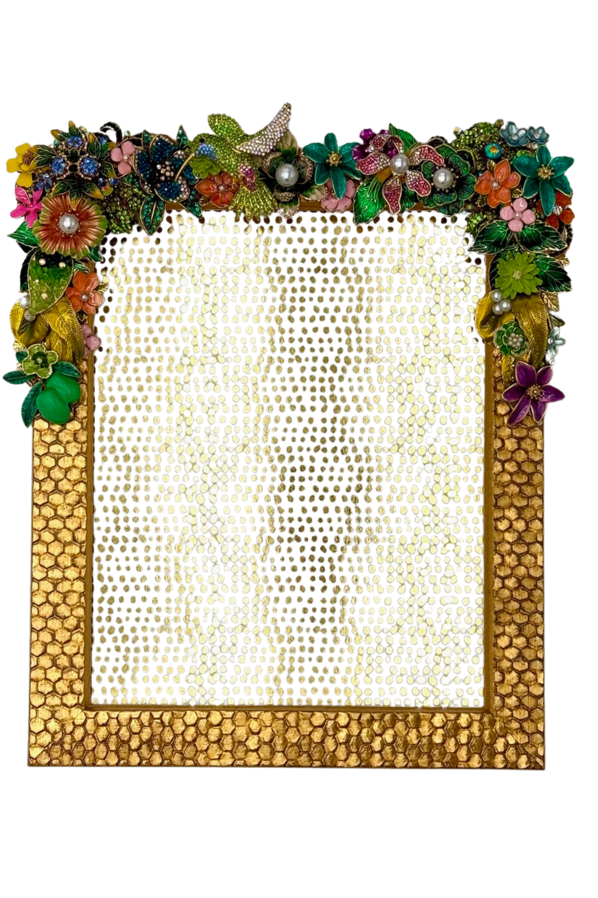 Gold Honeycomb Frames