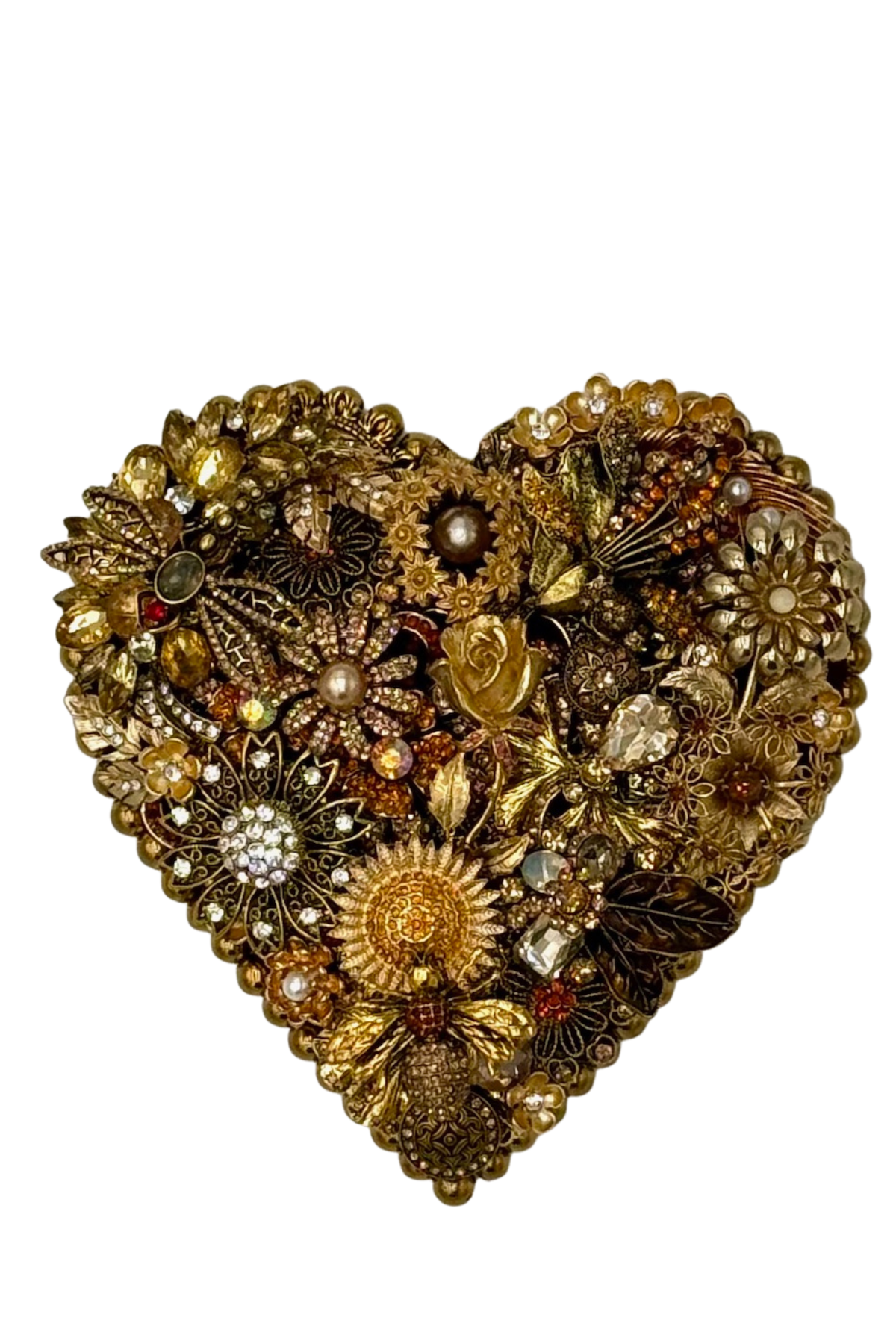 Golden Love Small Heart