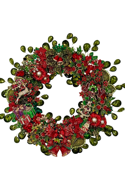 Holiday Wishes Wreath