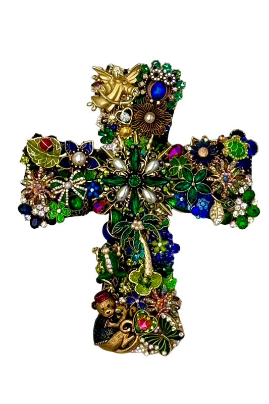 Medium Blue + Green Monkey Cross