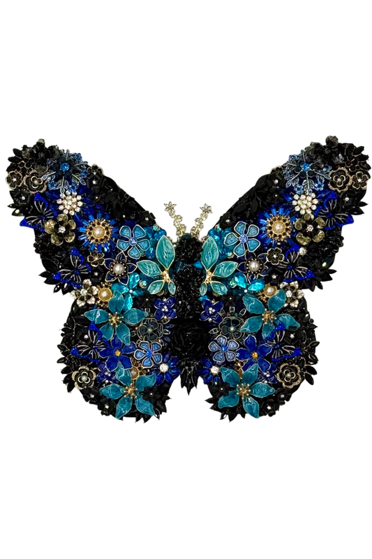 Midnight Blue Butterfly