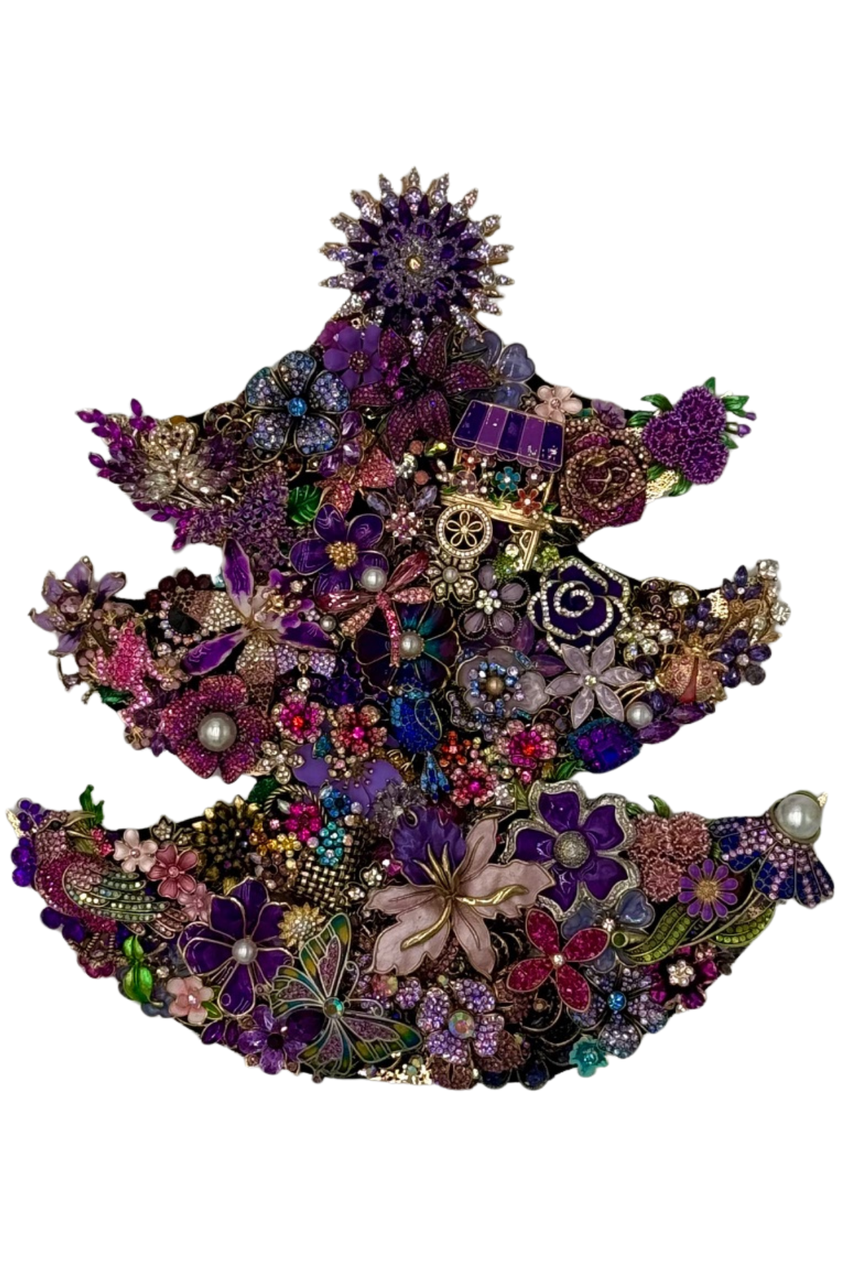 Purple Iris Tree