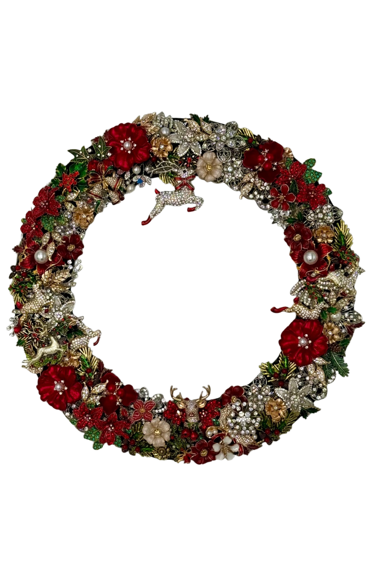 Reindeer Run Wreath