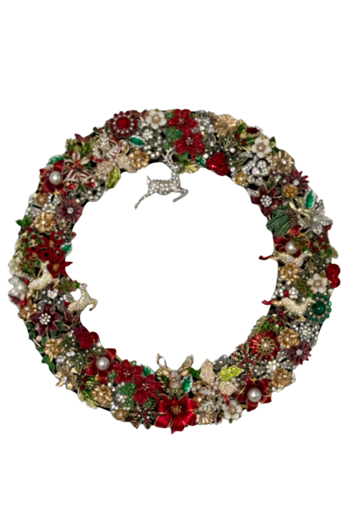Reindeer Run Wreath