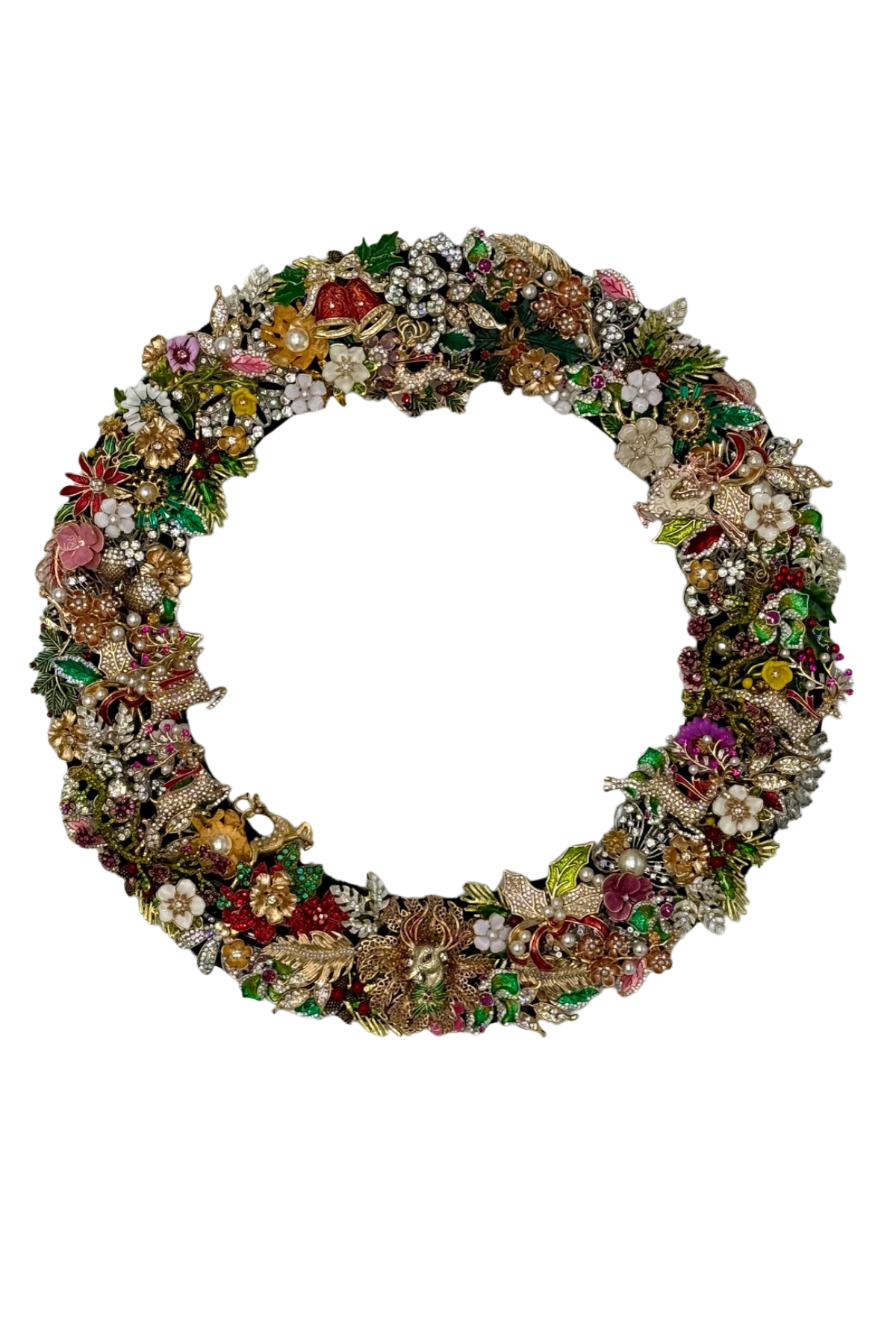 Reindeer Run Wreath