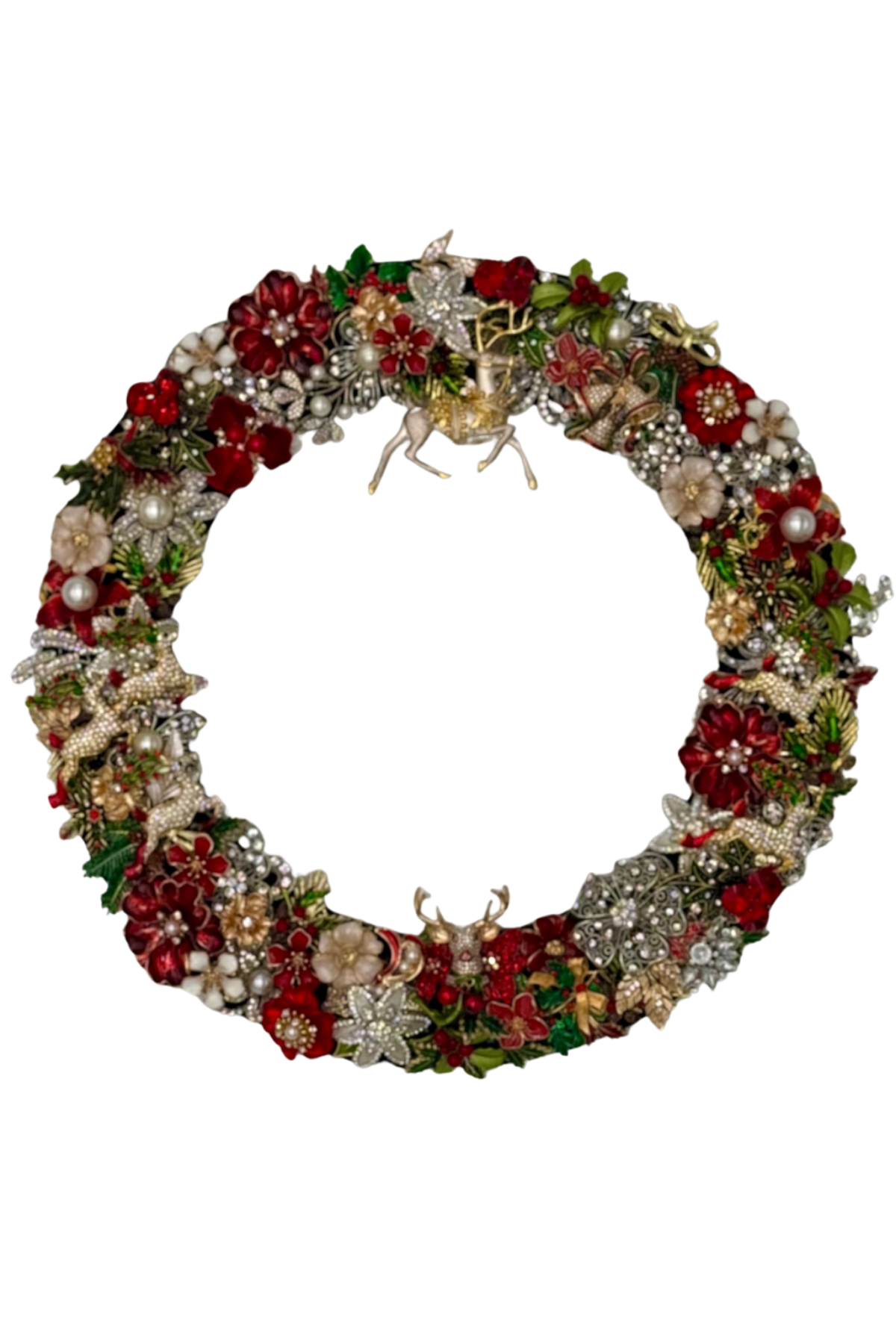 Reindeer Run Wreath
