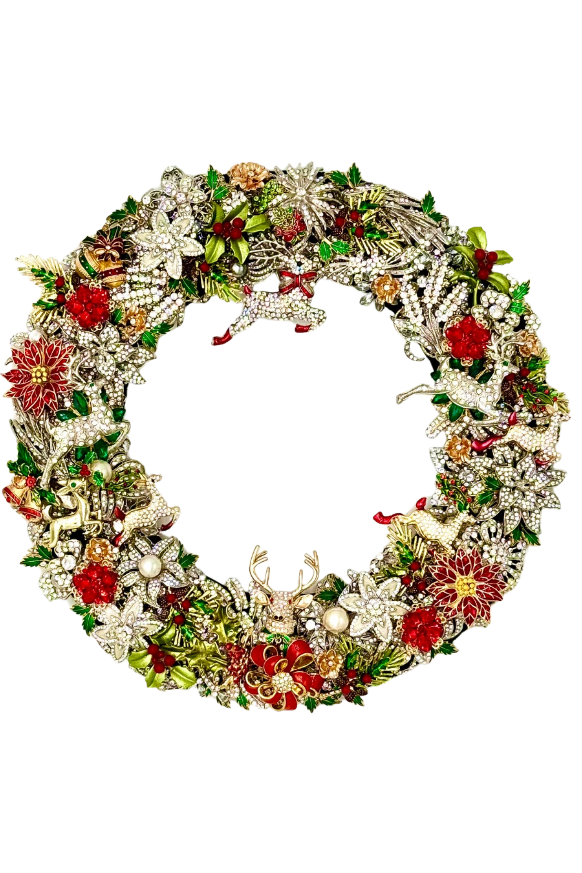 Reindeer Run Wreath