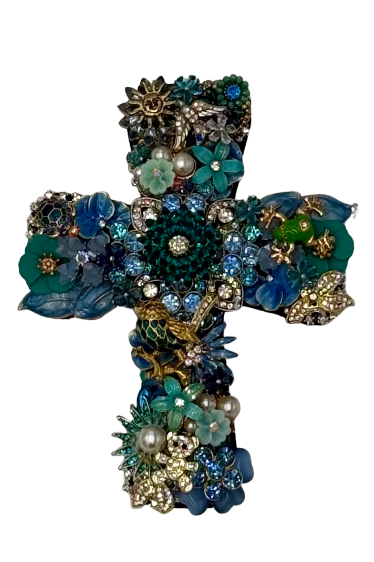 Small Baby Blue Cross