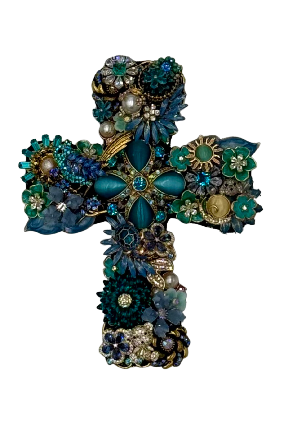 Small Baby Blue Cross