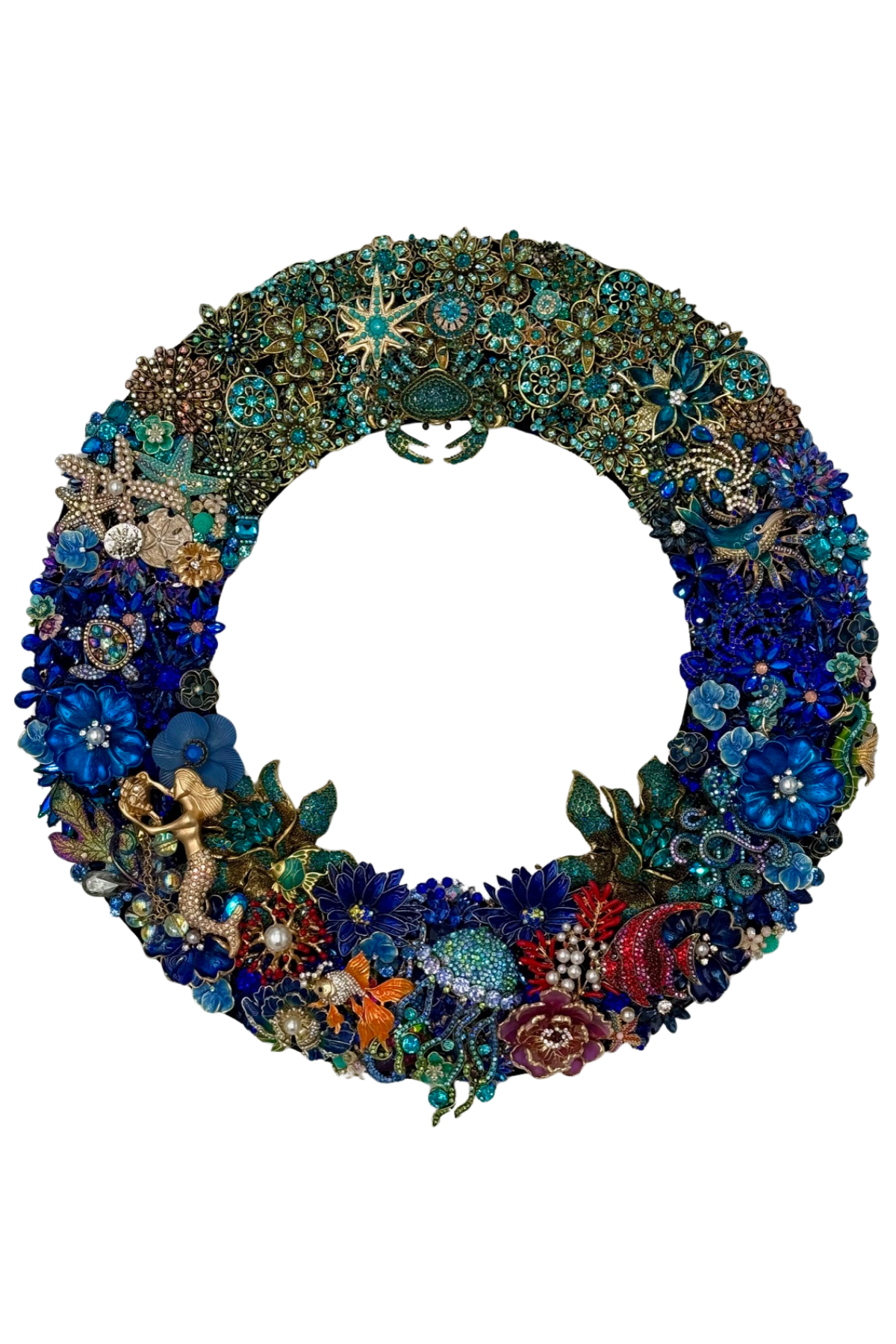 Under The Deep Blue Sea Wreath