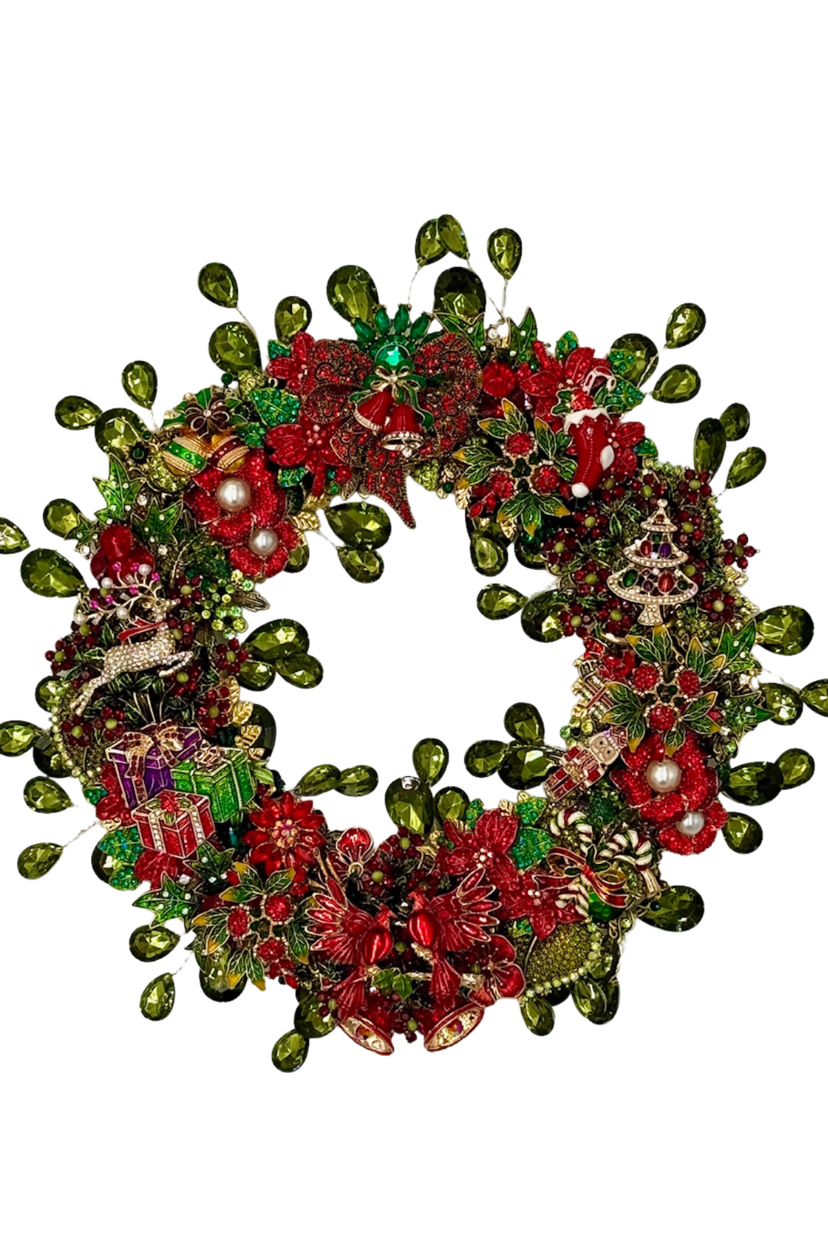 Holiday Wishes Wreath