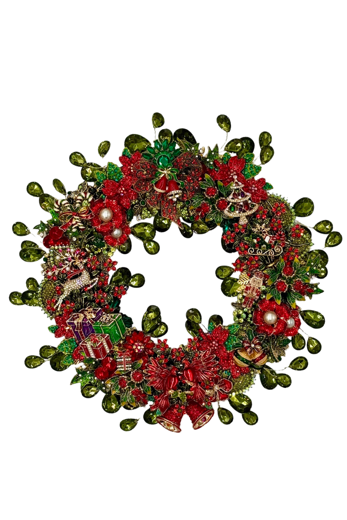 Holiday Wishes Wreath