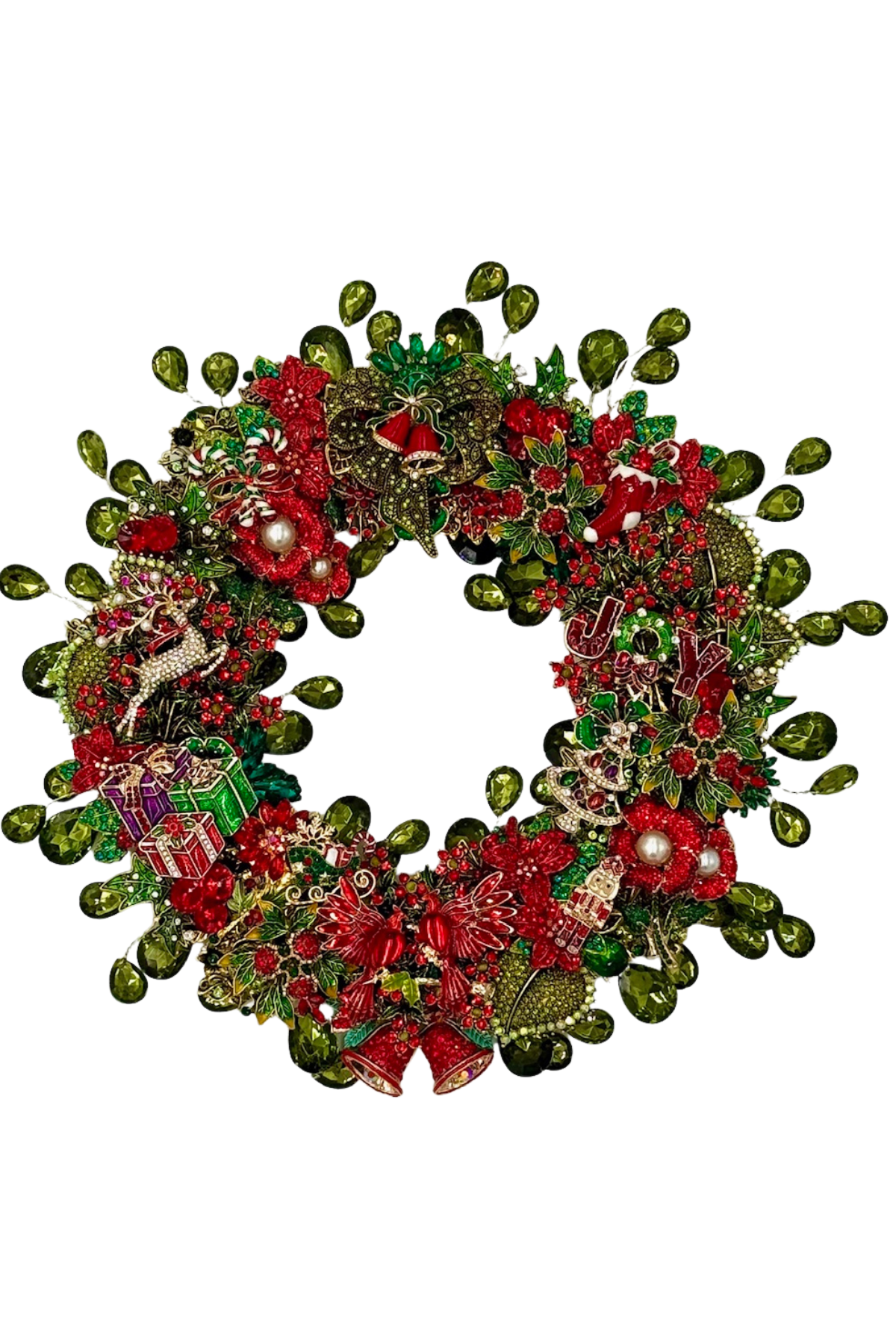 Holiday Wishes Wreath