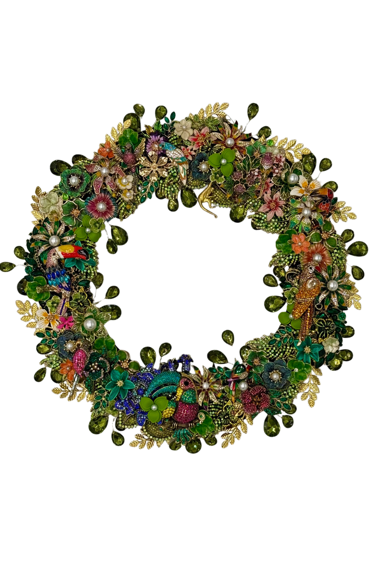 Wild Birds Calling Wreath