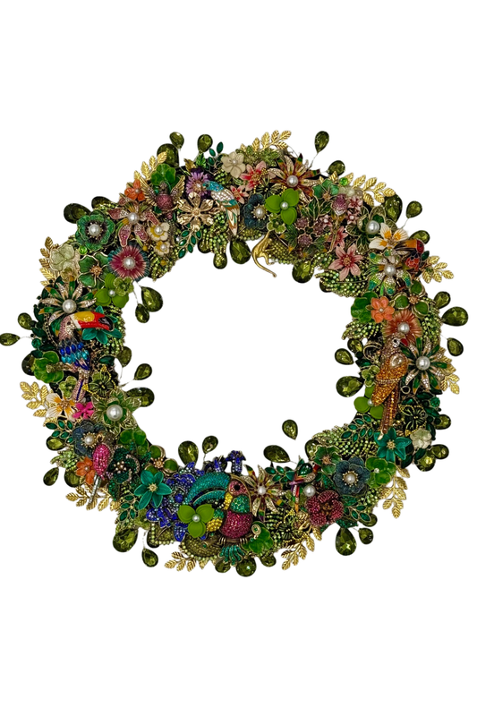 Wild Birds Calling Wreath